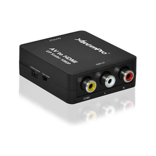 Bytecc 61088 AV to HDMI Converter Mini Coposite RCA Cvbs AV to HDMI Video Audio