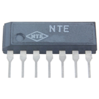 NTE Electronics NTE1301 INTEGRATED CIRCUIT AM/FM IF AMP 7-LEAD SIP VCC=5V