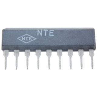 NTE Electronics NTE1826 INTEGRATED CIRCUIT 3-INPUT SWITCH W/MUTE FOR VCR 9-LEAD