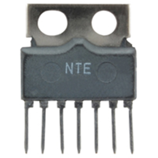 NTE Electronics NTE1684 INTEGRATED CIRCUIT TV VERTICAL DEFLECTION CIRCUIT 7-LEAD