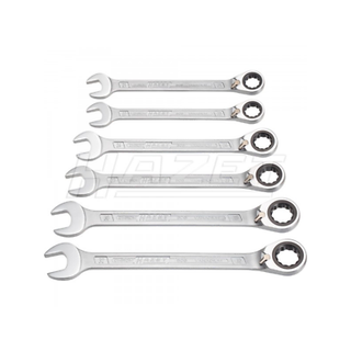 Hazet 606/6-1 Ratcheting combination wrench set 6 pc metric 21-32mm