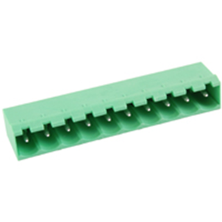 NTE Electronics 25-E1300-10 Terminal Block 10 Pole 5.08mm Pitch PC Mount