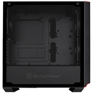 Silverstone PM02B-G (Black+ Tempered Glass Window) ATX/MATX Primera Chasis