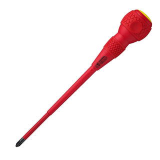 Vessel Tools 200P2150 Ball-Grip Insulated Screwdriver No.200, Phillips #2