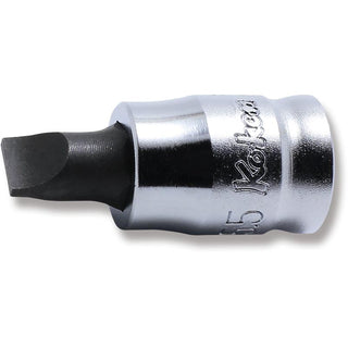 Ko-Ken 2005Z.25-6 1/4 Sq. Dr. Bit Socket Slotted 1.2X6.5 Length 25mm Z-series