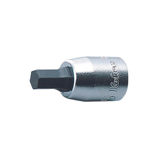 Ko-Ken 2010A.25-7/32 1/4 Sq. Dr. Bit Socket 7/32 Hex Length 25mm