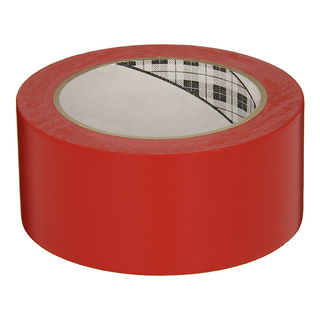 3M 764 (21200434259) General Purpose Vinyl Tape Red, 2 in x 36 yd 5.0 mil