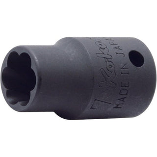 Ko-Ken 2127-9 1/4 Sq. Dr. Nut Twister 9mm Length 23mm