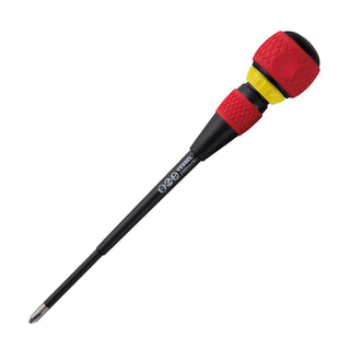 Vessel Tools 2200P2150 Ball Ratchet Screwdriver No.2200, Ph No.2 x 150