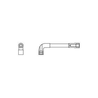 Gedore 1436910 Double Ended Socket Wrench 19 mm