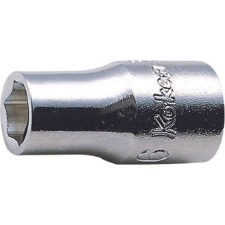 Ko-Ken 2400A-3/8 Socket 3/8 6 Point 22 MM 1/4 Sq. Drive