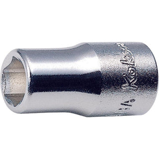Ko-Ken 2400W-0 Socket BA0 6 Point 22 MM 1/4 Sq. Drive