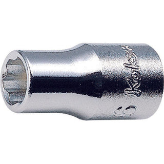 Ko-ken 2410M-12 1/4"Sq. Drive Surface Socket 12 mm, L.22 mm