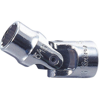 Ko-Ken 2445M-7 1/4 Sq. Dr. Universal Socket 7mm 12 point Length 33mm