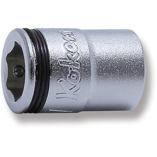 Ko-Ken 2450MS-7 1/4 Sq. Dr. Socket 7mm Nut Grip Length 18mm