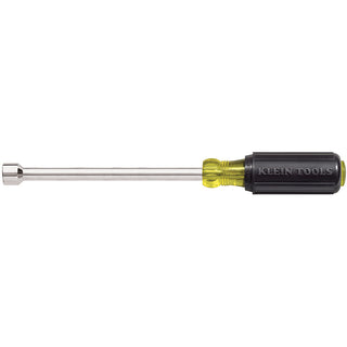 Klein Tools 646-1/4 1/4 x 6" Hex Tip Nut Driver with Hollow Shaft