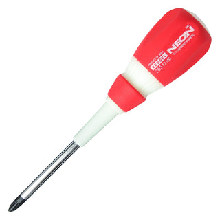 Vessel Tools 265P2100 Neon Screwdriver, Phillips #2 x 100mm