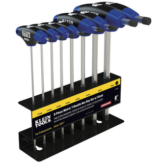 Klein Tools JTH68M Journeyman™ T-Handle Set, Metric, 6-Inch, 8-Piece