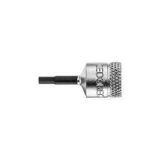 Gedore 6176280 Screwdriver Bit Socket 1/4" Drive Hex 4 mm