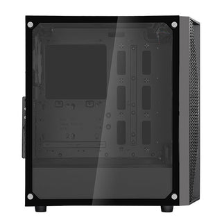 SilverStone FAB1B-RGB Sleek tempered glass mid-tower ATX chassis