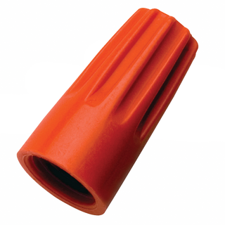 Ideal 30-073 Wire-Nut Wire Connector, Model 73B Orange, 100/Box