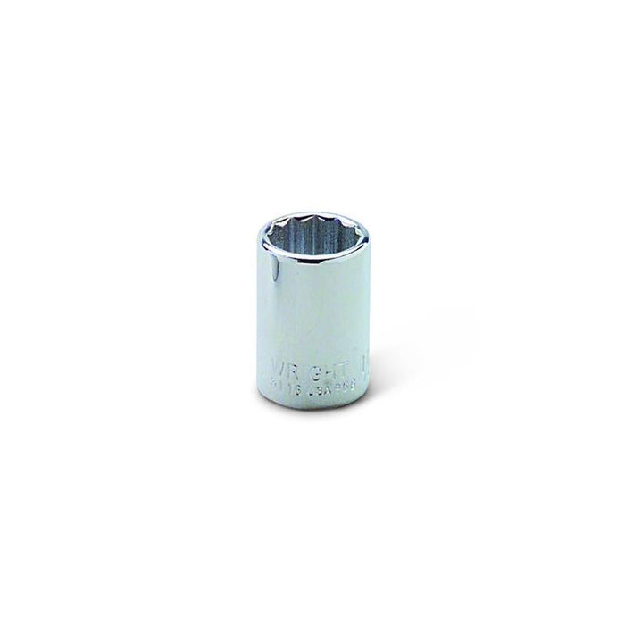 Wright Tool 3126 3/8 Drive 13/16-Inch 12 Point Chrome Socket