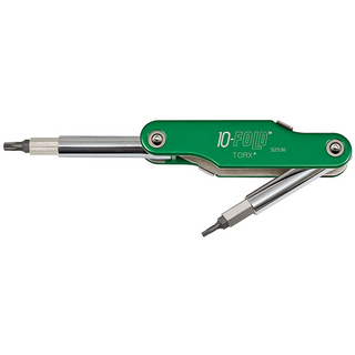 Klein Tools 32536 Ten Key Fold-up Driver