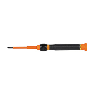 Klein Tools 32581INS 2-in-1 Insulated Electronics Screwdriver, Phillips & Slotted Bits