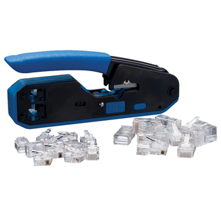 Ideal 33-396 Data/Voice Modular Plug Crimp Tool Kit