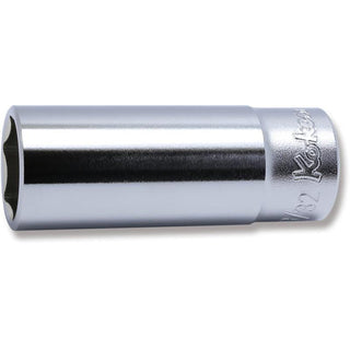 Ko-Ken 3300A-7/16 3/8 Sq. Dr. Socket 7/16 6 point Length 55mm