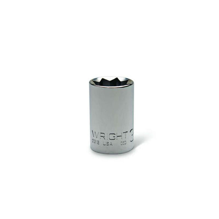 Wright Tool 3314 3/8 Drive 7/16-Inch Special 8 Point Chrome Socket