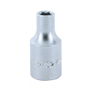 Wiha Tools 33305 1/4" Drive Socket, 6 Point, 5/32"