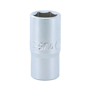 Wiha Tools 33310 1/4" Drive Socket, 6 Point, 5/16"