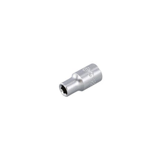 Wiha Tools 33318 6 Point - 1/4 Inch Drive Socket - 5.5mm x 25mm