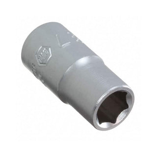 Wiha Tools 33320 6 Point - 1/4 Inch Drive Socket - 7.0mm x 25mm