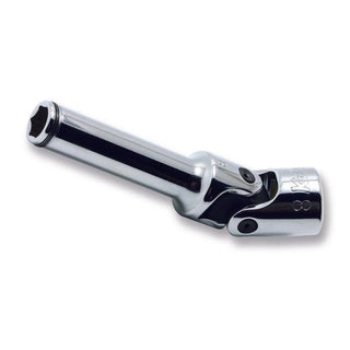 Ko-Ken 3341G.70-11 3/8 Sq. Dr. Universal Socket 11mm Nut Grip Length 70mm For Glow Plug