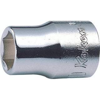 Ko-ken 3400M-11 Hex 3/8"Sq. Drive 6 point Socket 11 mm L.26 mm