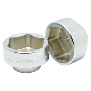 Ko-ken 3400M.24-27 Hex 3/8"Sq. Dr. 6 Point Socket 27 mm L.24 mm