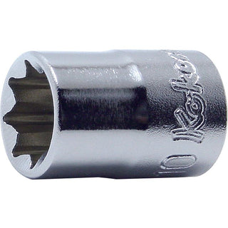 Ko-Ken 3415M-8 Socket 8 MM Double Square 26 MM 3/8 Sq. Drive
