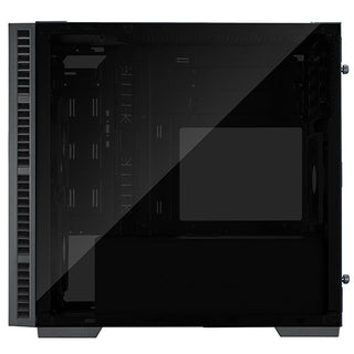 SilverStone Technology RL08BR-RGB Black and Red Micro-ATX Case