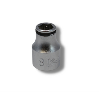 Ko-Ken 3450M-8 3/8 Sq. Dr. Socket 8mm Nut Grip Length 26mm