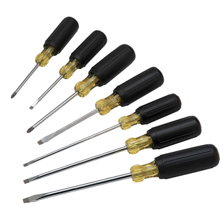 Ideal 35-1298 7-Piece Cushion Grip Screwdriver Set