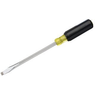 Ideal 35-166 HD Keystone Tip Screwdriver, 5/16" x 6", Round Shank