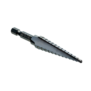 Ideal 35-521 Quick Change Step Drill Bit, 1/8" - 1/2"