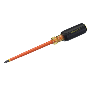 Ideal 35-9693 Square #2 1/4" x 6" Insulated Screwdriver