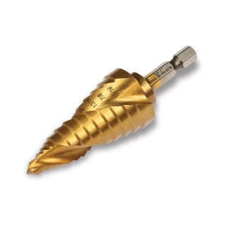 Ideal 36-704 Spiral Step Bit 1/2 Inch - 1 Inch