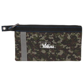 Ideal 37-063 Pro Series Camo Flat Zipper Pouch, Green Digital