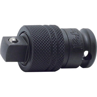 Ko-Ken 13333AL 3/8 In Sq. Dr. Locking Adaptor 3/8 Inch Square Length 45 mm Locking Quick Release