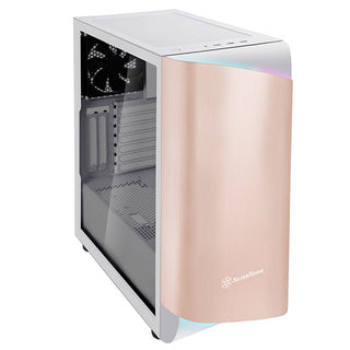 Silverstone SST-SEA1GW-G (Rose Gold/White, Tempered Glass) SETA A1 ATX Mid Tower