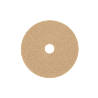 3M Tan Burnish Pad 3400, 17 in